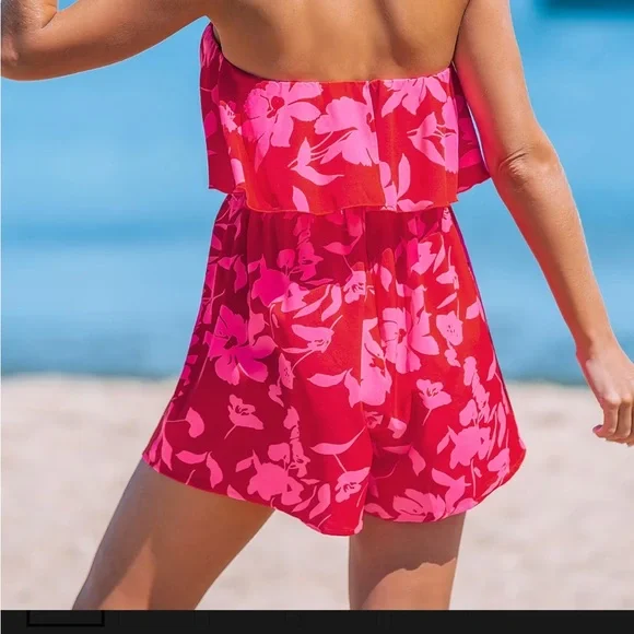 Cupshe floral romper - Picture 2 of 3